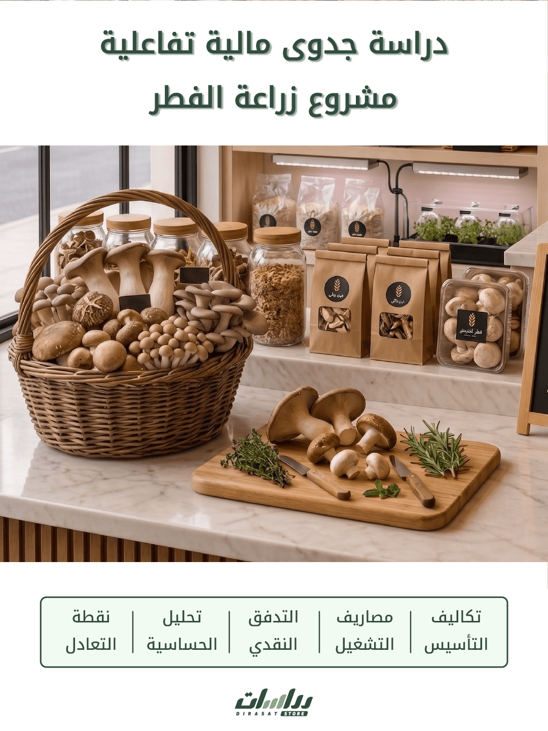 مشروع زراعة الفطر