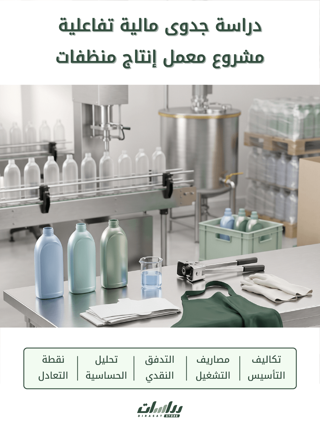 معمل إنتاج منظفات